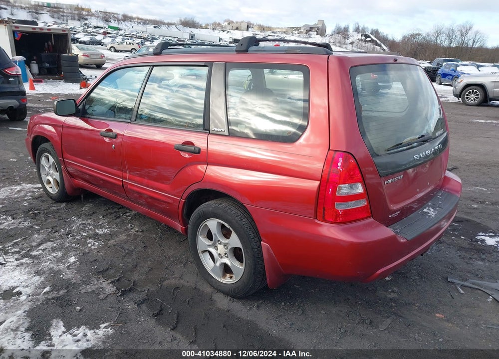 2004 SUBARU FORESTER 2.5XS VIN: JF1SG65614H705553