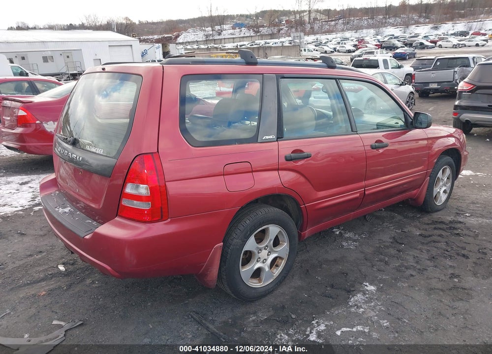 2004 SUBARU FORESTER 2.5XS VIN: JF1SG65614H705553