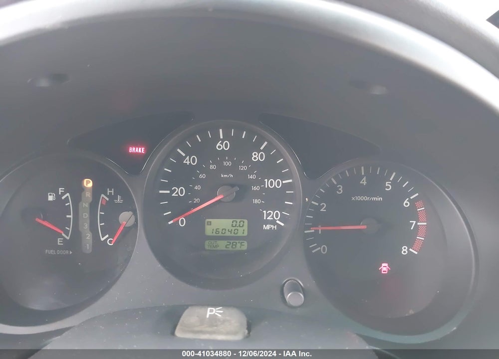 2004 SUBARU FORESTER 2.5XS VIN: JF1SG65614H705553