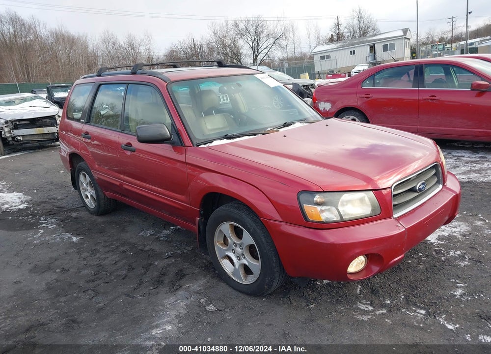 2004 SUBARU FORESTER 2.5XS VIN: JF1SG65614H705553