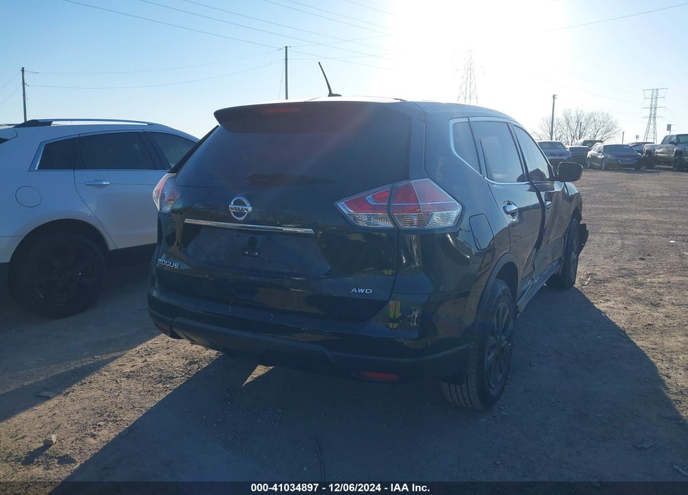 2016 NISSAN ROGUE VIN: KNMAT2MV9GP638343