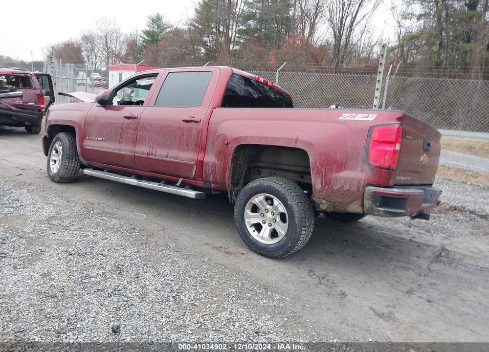 2017 CHEVROLET SILVERADO 1500 2LT VIN: 3GCUKREC1HG113692
