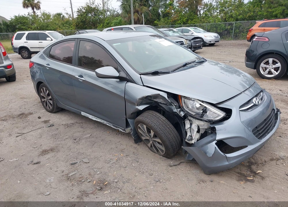 2017 HYUNDAI ACCENT VALUE EDITION VIN: KMHCT4AEXHU372144
