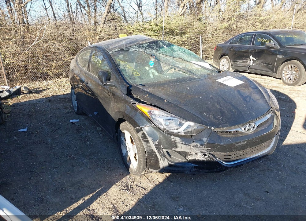 2013 HYUNDAI ELANTRA GLS VIN: KMHDH4AE4DU787699