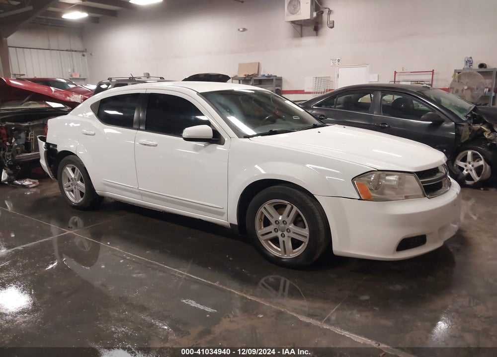 2012 DODGE AVENGER SXT VIN: 1C3CDZCB6CN156266