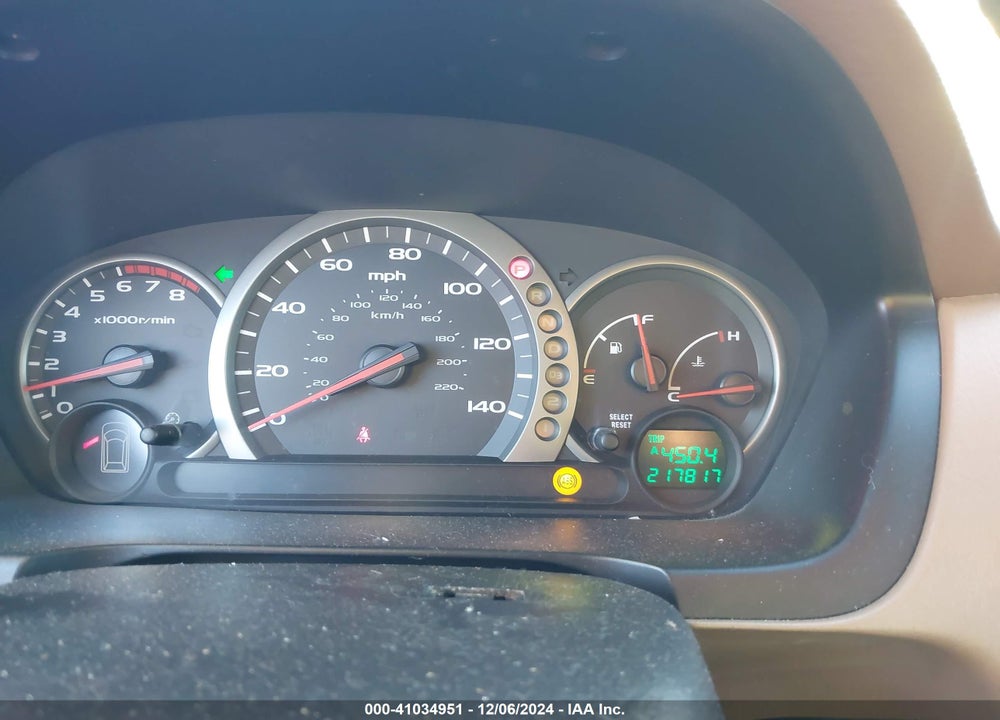 2004 HONDA PILOT EX-L VIN: 2HKYF18604H578009
