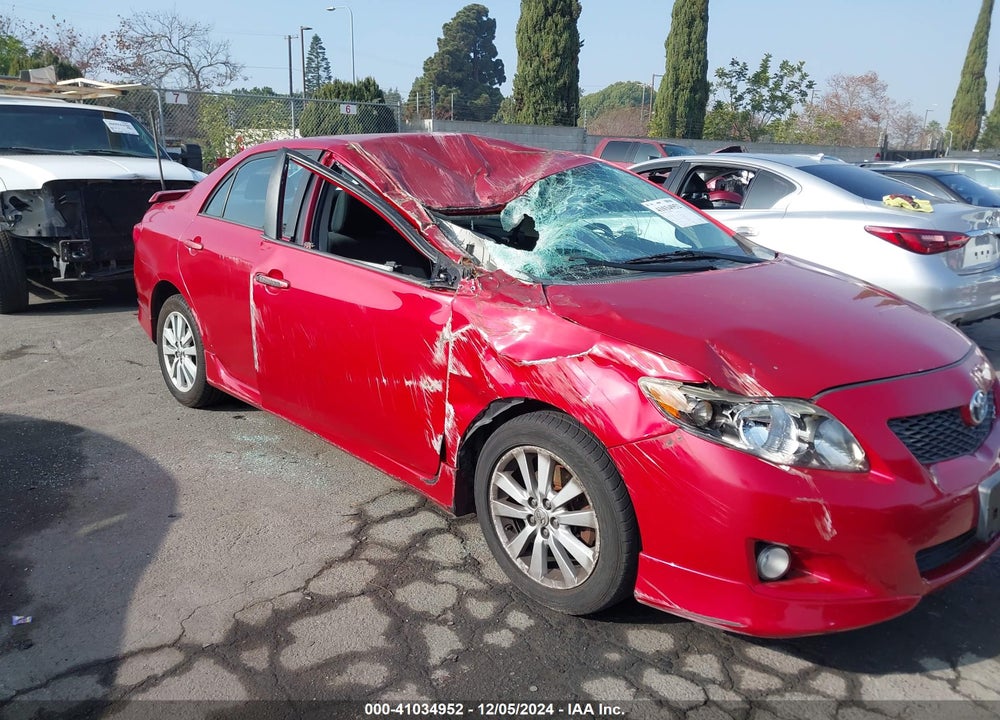 2010 TOYOTA COROLLA VIN: 2T1BU4EE6AC470369