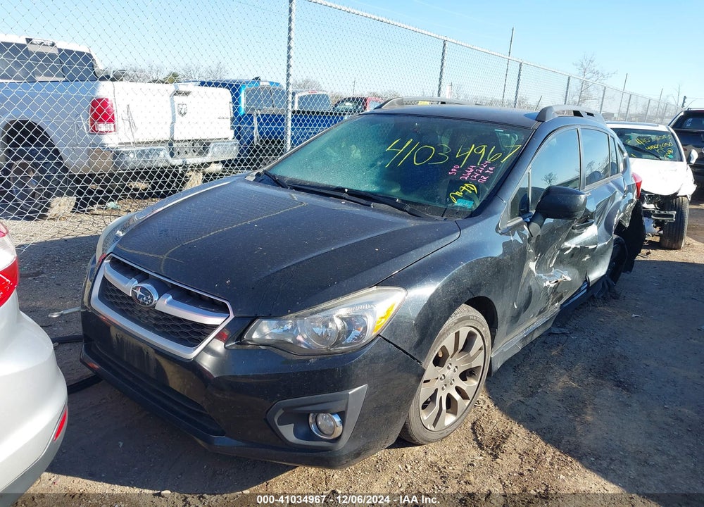 2013 SUBARU IMPREZA 2.0I SPORT LIMITED VIN: JF1GPAR60DH202664