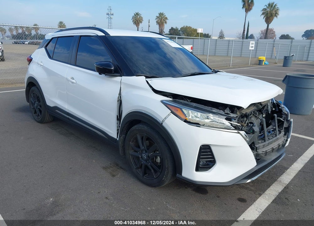 2022 NISSAN KICKS SR XTRONIC CVT VIN: 3N1CP5DV7NL516302