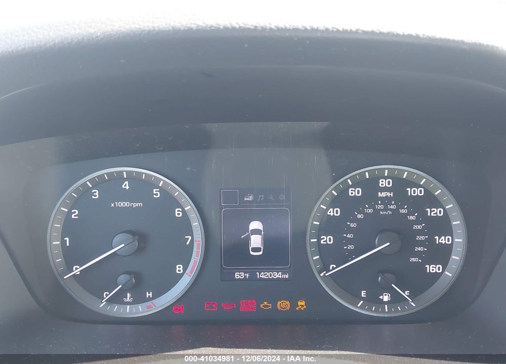2016 HYUNDAI SONATA SE VIN: 5NPE24AF9GH388854