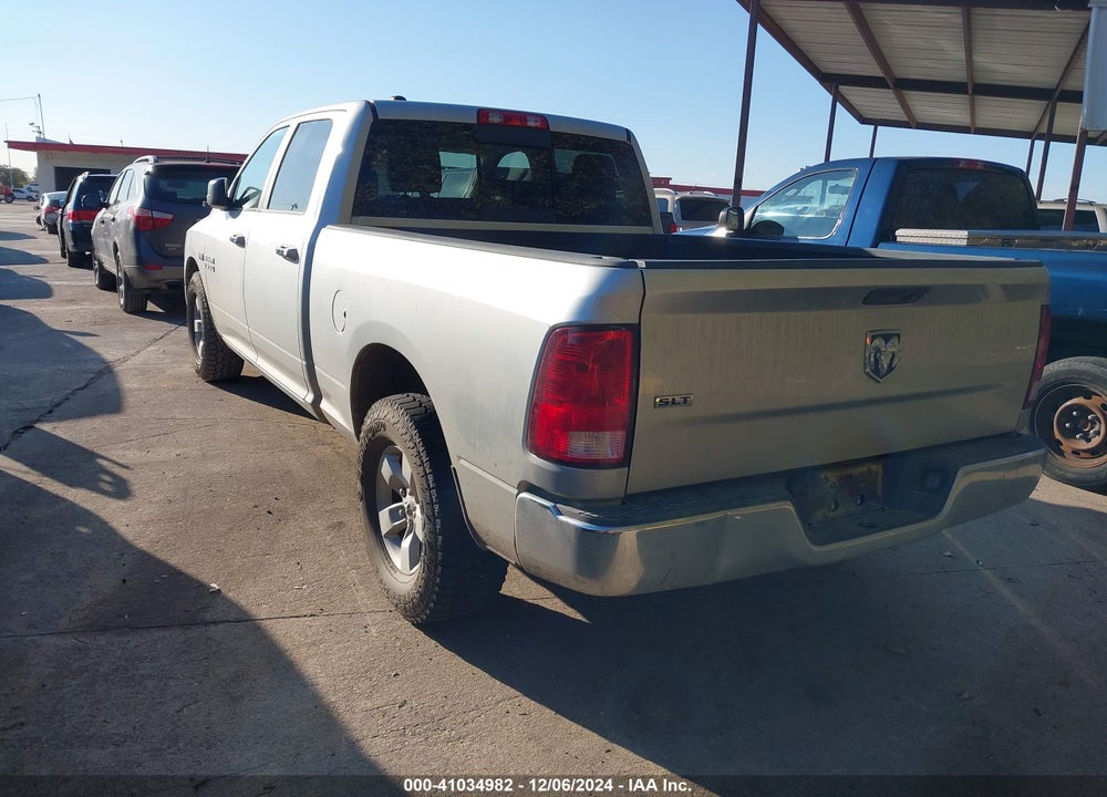 2017 RAM 1500 SLT 4X2 6'4 BOX VIN: 1C6RR6TT9HS661832
