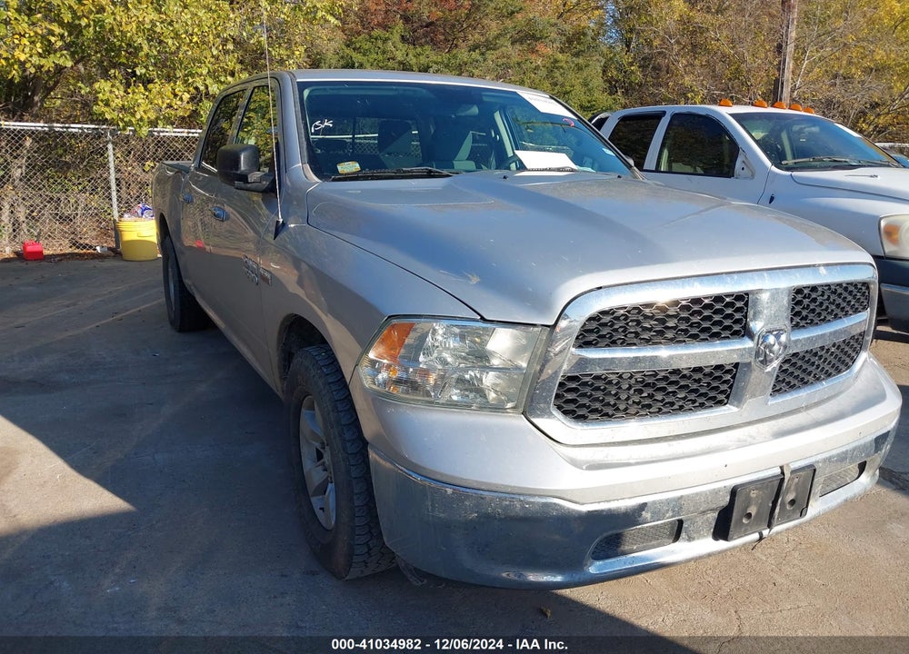 2017 RAM 1500 SLT 4X2 6'4 BOX VIN: 1C6RR6TT9HS661832