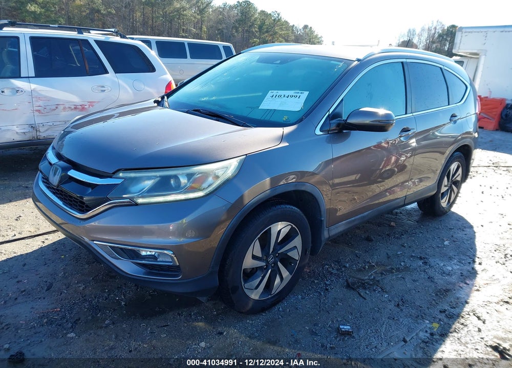 2015 HONDA CR-V TOURING VIN: 5J6RM3H96FL019251