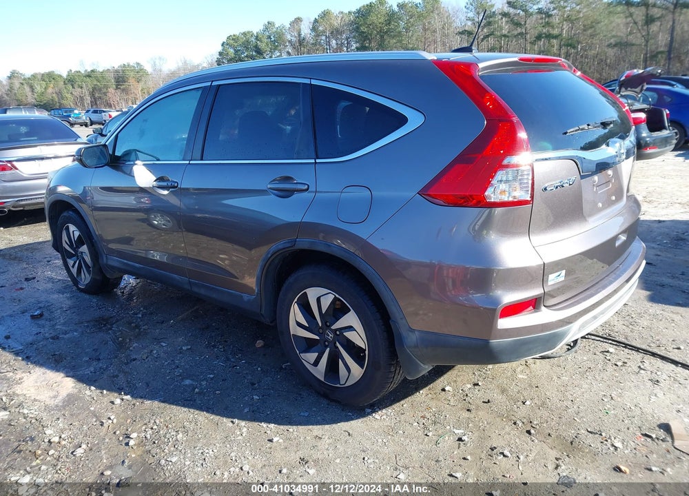 2015 HONDA CR-V TOURING VIN: 5J6RM3H96FL019251