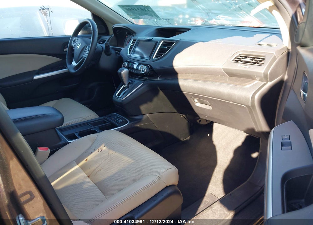 2015 HONDA CR-V TOURING VIN: 5J6RM3H96FL019251