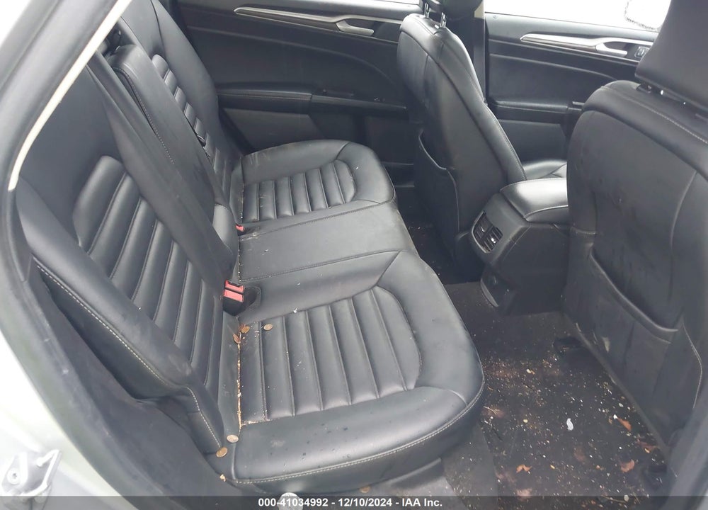 2019 FORD FUSION HYBRID SEL VIN: 3FA6P0MU1KR256109