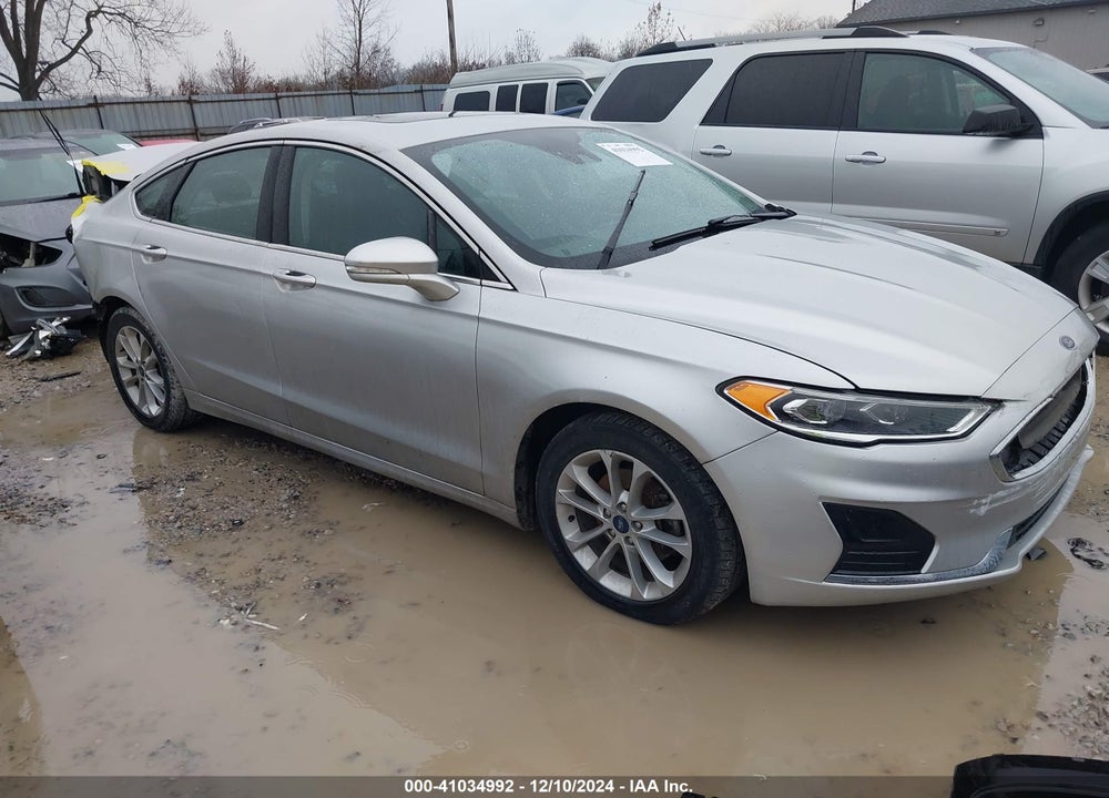 2019 FORD FUSION HYBRID SEL VIN: 3FA6P0MU1KR256109