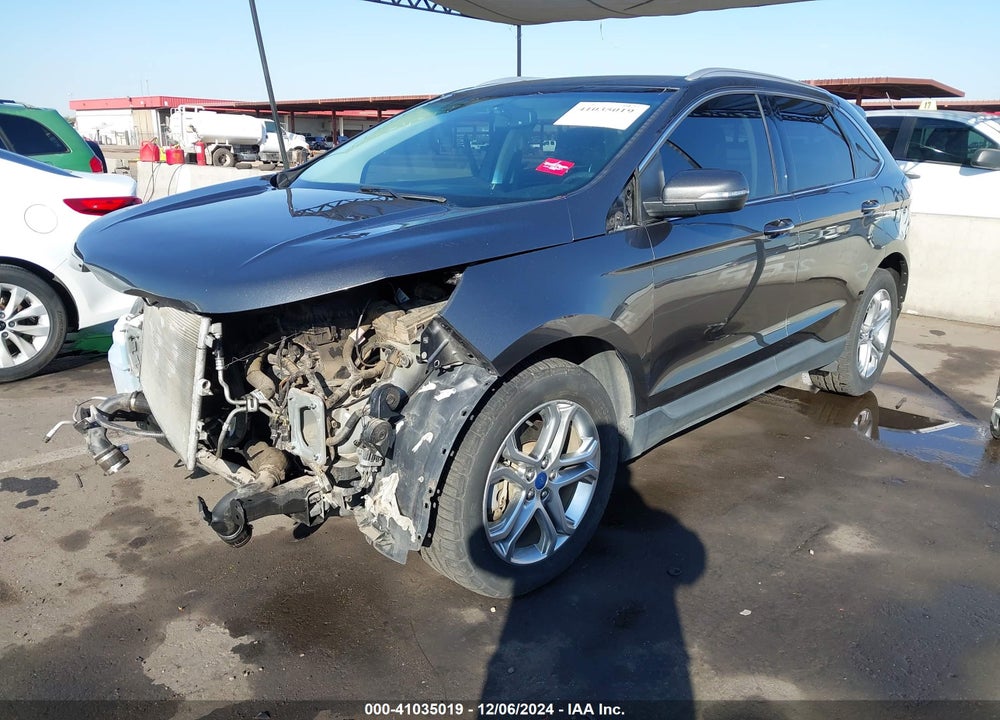 2015 FORD EDGE TITANIUM VIN: 2FMTK4K90FBB22791