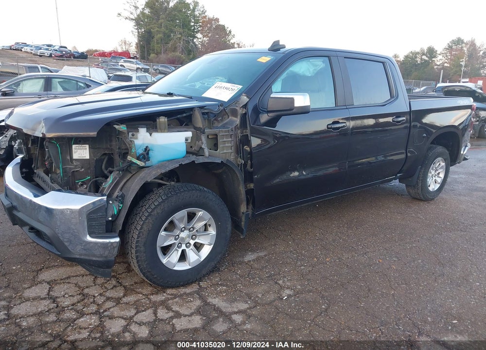 2020 CHEVROLET SILVERADO 1500 4WD SHORT BED LT VIN: 3GCUYDED2LG287208