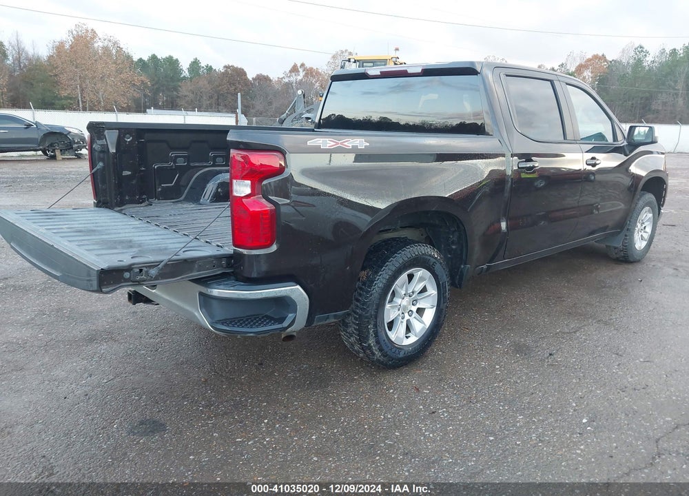 2020 CHEVROLET SILVERADO 1500 4WD SHORT BED LT VIN: 3GCUYDED2LG287208
