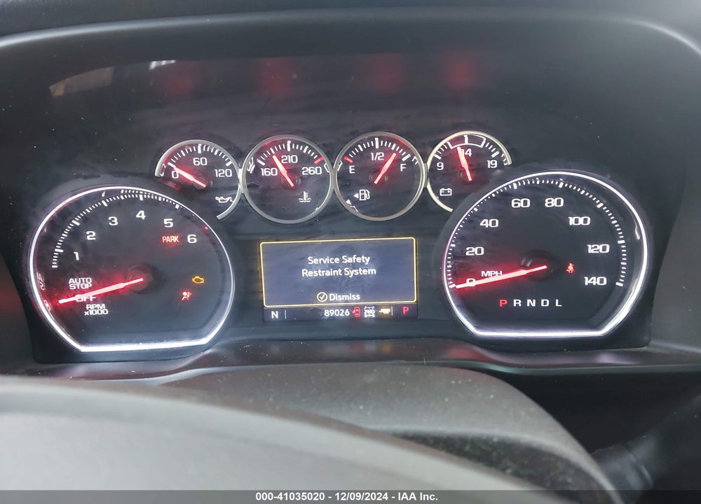 2020 CHEVROLET SILVERADO 1500 4WD SHORT BED LT VIN: 3GCUYDED2LG287208