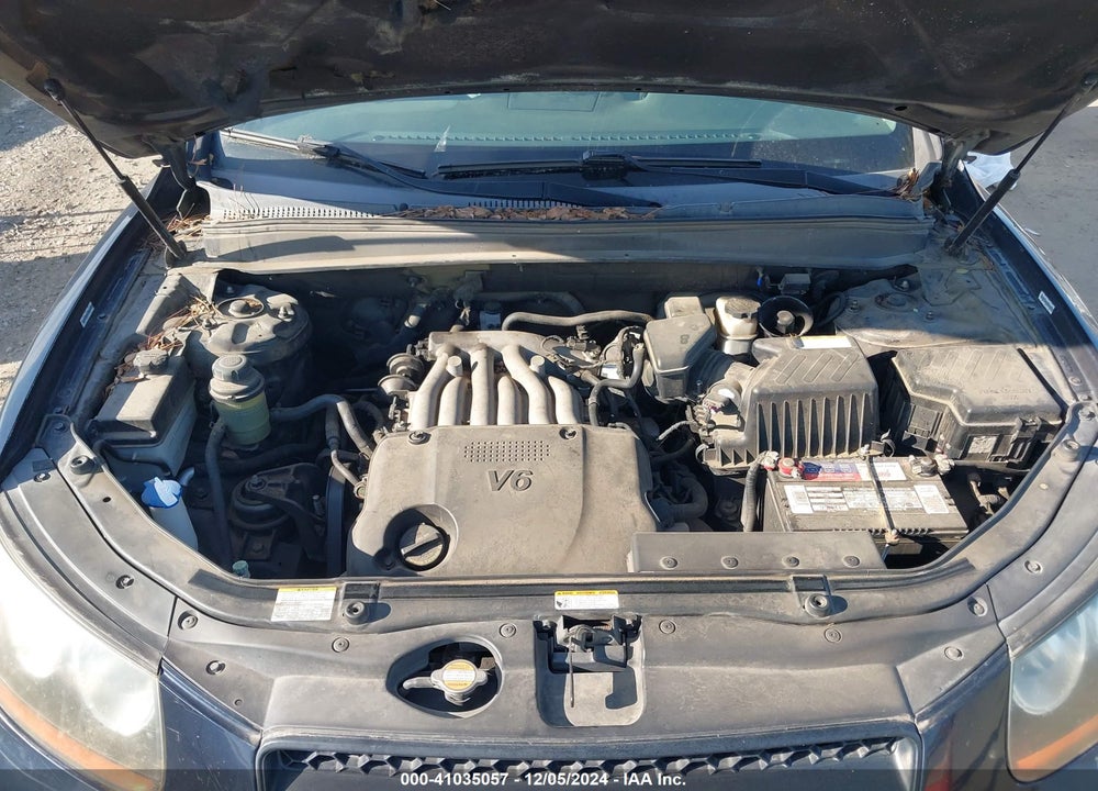 2009 HYUNDAI SANTA FE GLS VIN: 5NMSG13D19H254080