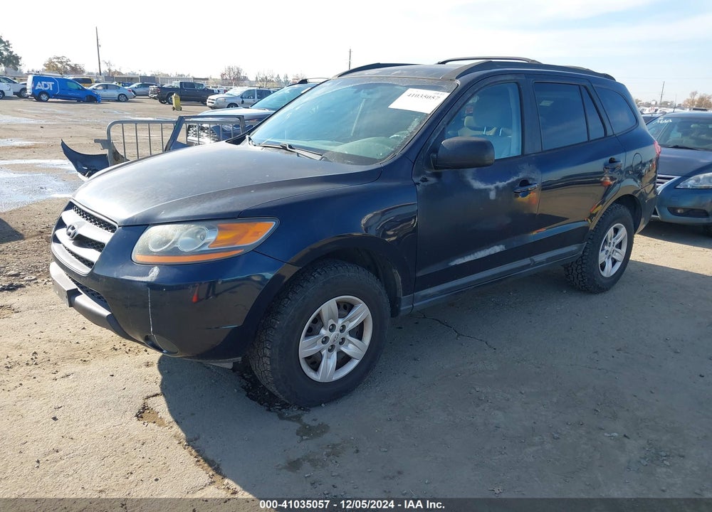 2009 HYUNDAI SANTA FE GLS VIN: 5NMSG13D19H254080