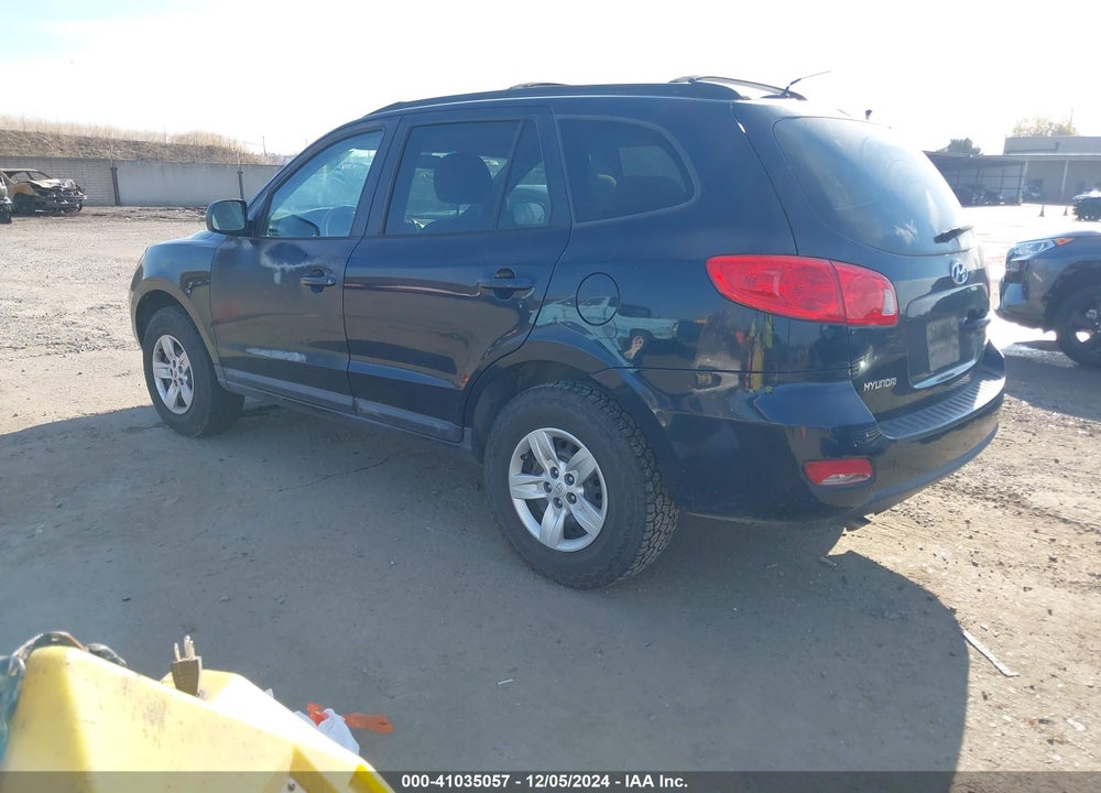 2009 HYUNDAI SANTA FE GLS VIN: 5NMSG13D19H254080
