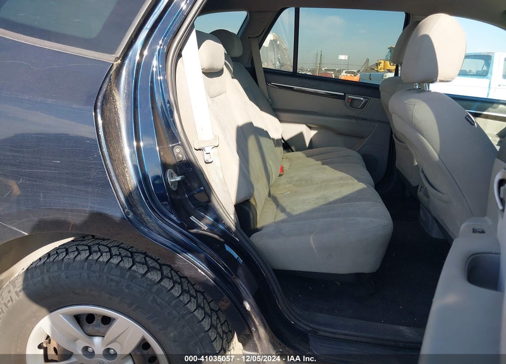2009 HYUNDAI SANTA FE GLS VIN: 5NMSG13D19H254080