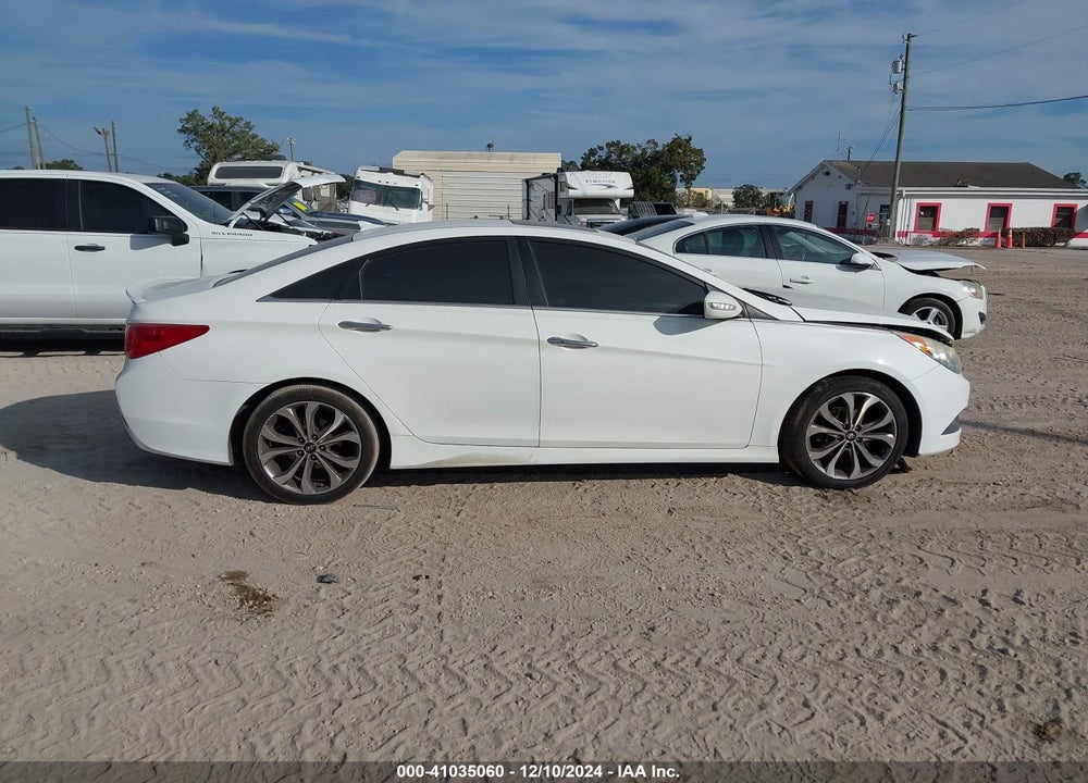 2014 HYUNDAI SONATA SE 2.0T VIN: 5NPEC4AB6EH871046