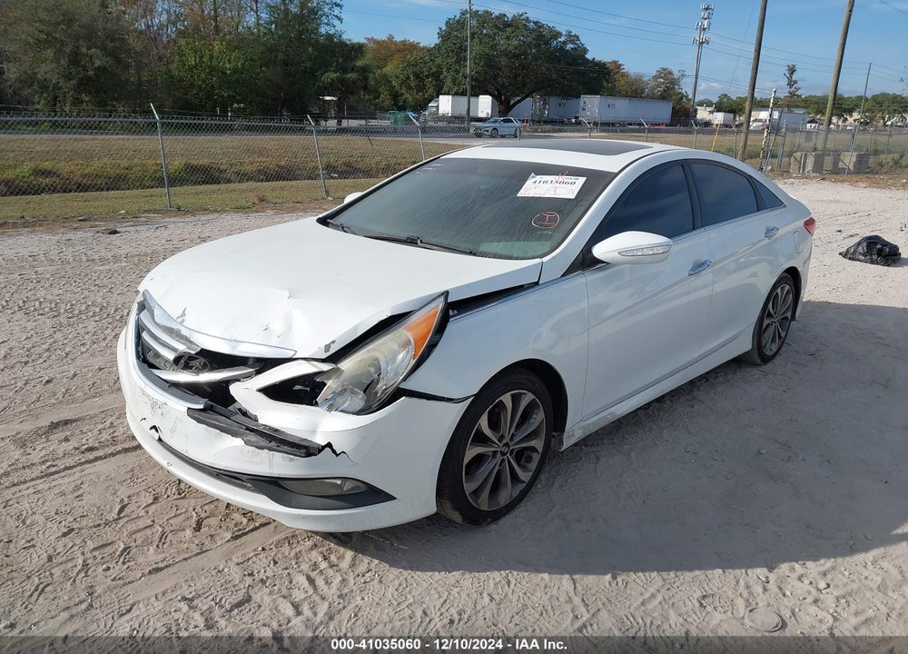 2014 HYUNDAI SONATA SE 2.0T VIN: 5NPEC4AB6EH871046