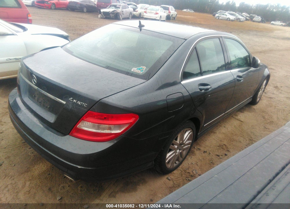 2008 MERCEDES-BENZ C 300 LUXURY 4MATIC/SPORT 4MATIC VIN: WDDGF81X78F136583