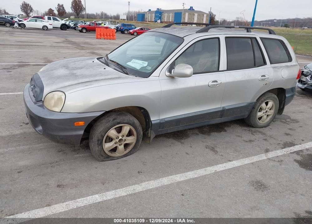 2005 HYUNDAI SANTA FE GLS/LX VIN: KM8SC13E95U861119