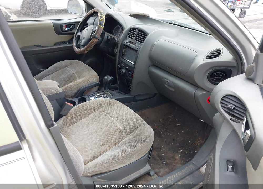 2005 HYUNDAI SANTA FE GLS/LX VIN: KM8SC13E95U861119