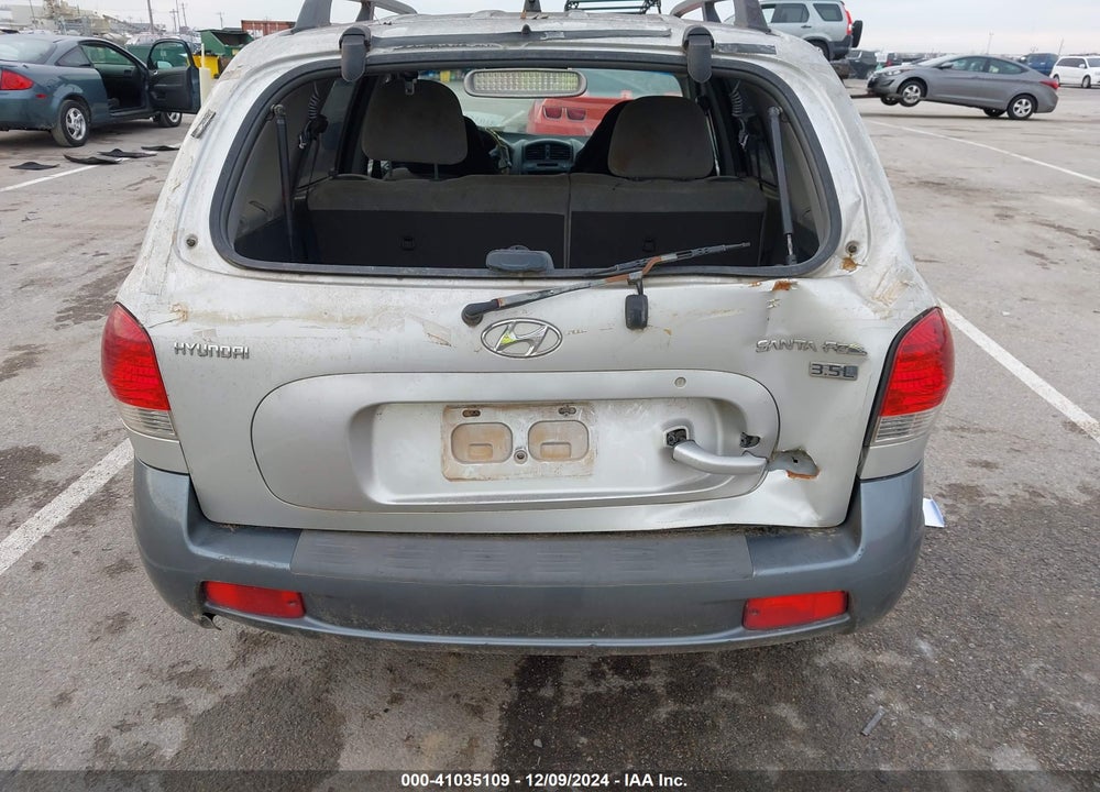 2005 HYUNDAI SANTA FE GLS/LX VIN: KM8SC13E95U861119