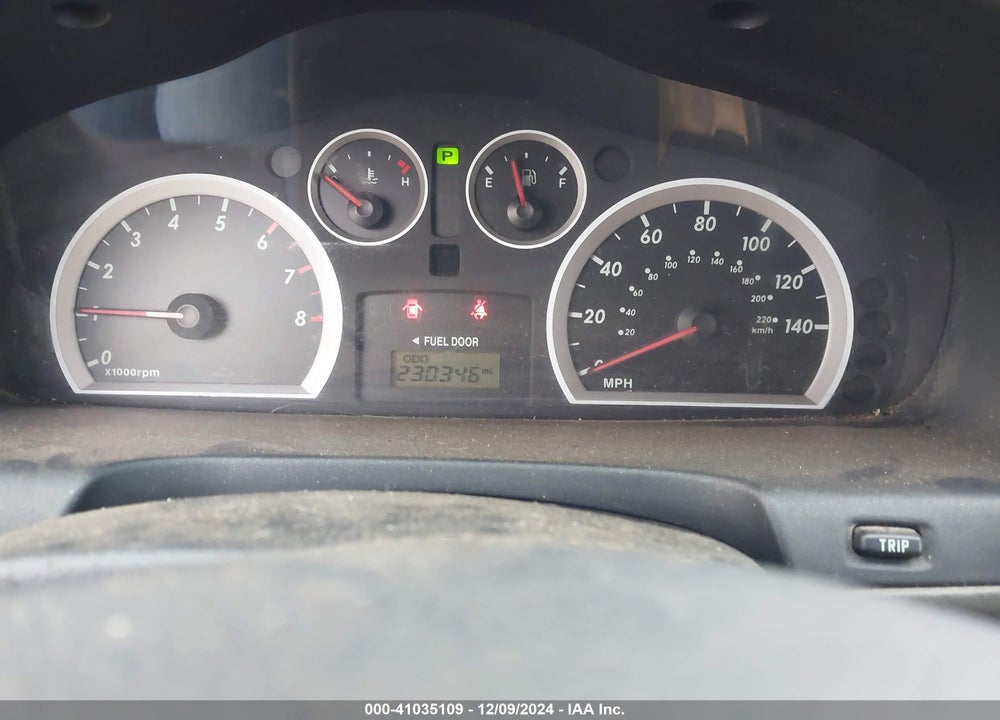 2005 HYUNDAI SANTA FE GLS/LX VIN: KM8SC13E95U861119