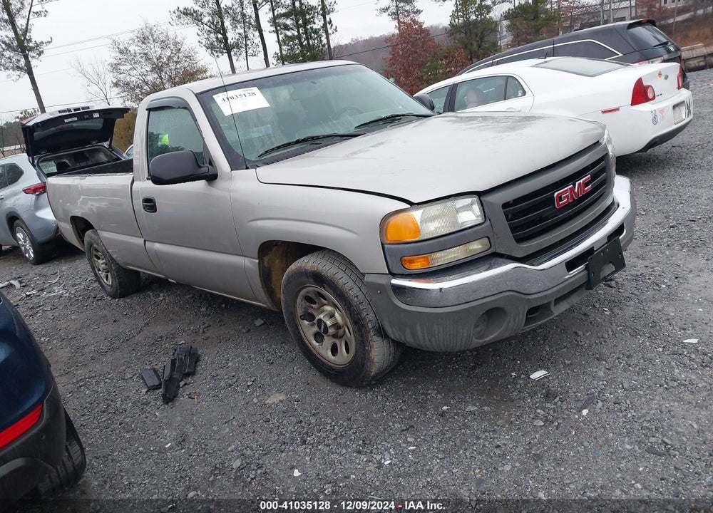 2006 GMC SIERRA 1500 WORK TRUCK VIN: 3GTEC14X06G148969