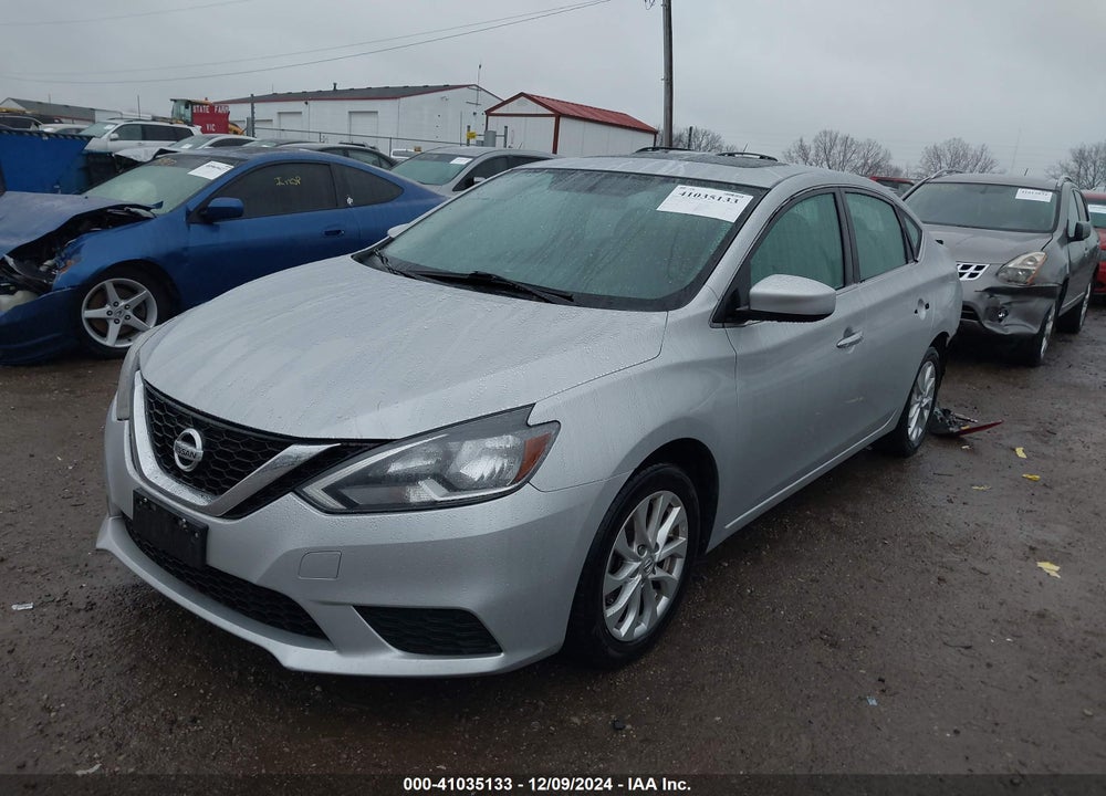 2017 NISSAN SENTRA SV VIN: 3N1AB7AP1HY265615