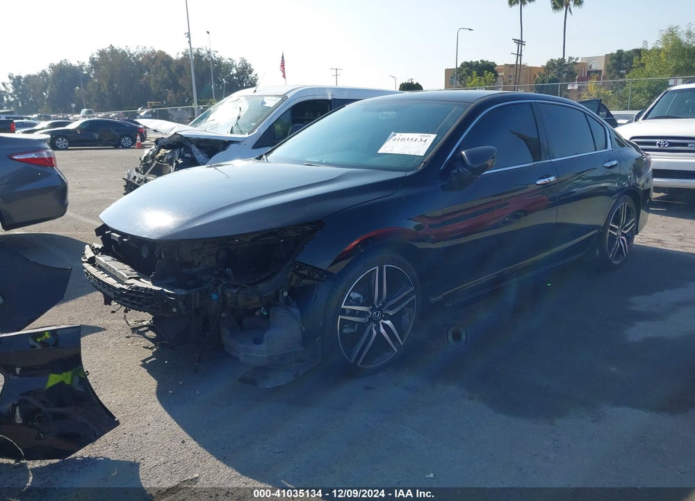 2016 HONDA ACCORD SPORT VIN: 1HGCR2F58GA131054