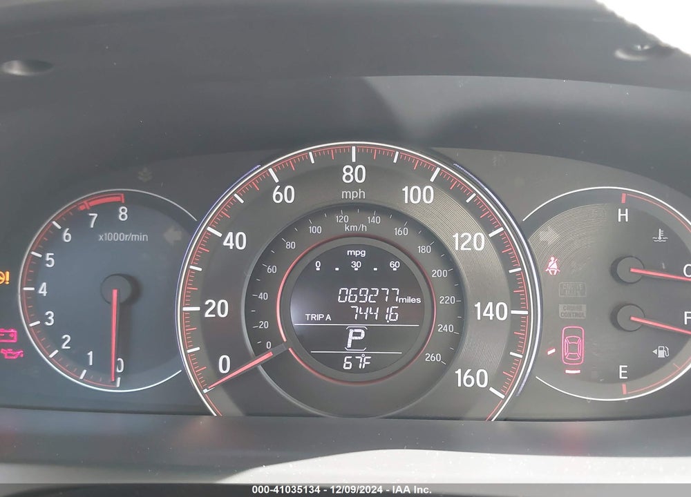 2016 HONDA ACCORD SPORT VIN: 1HGCR2F58GA131054
