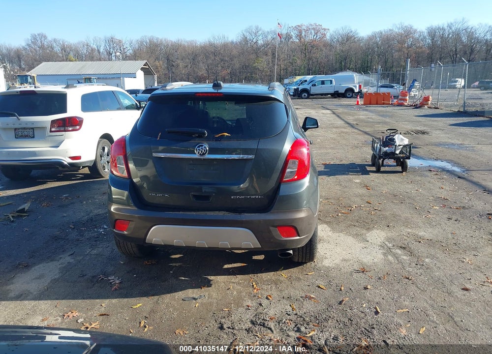 2016 BUICK ENCORE CONVENIENCE VIN: KL4CJBSB5GB613504