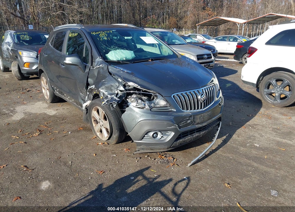 2016 BUICK ENCORE CONVENIENCE VIN: KL4CJBSB5GB613504