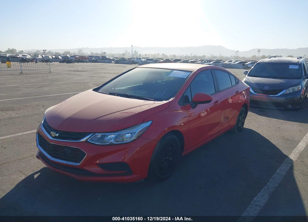 2016 CHEVROLET CRUZE LS MANUAL VIN: 1G1BB5SM0G7273353