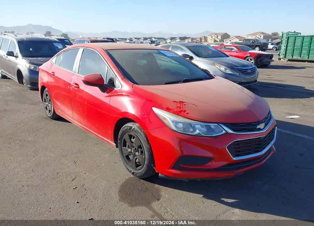 2016 CHEVROLET CRUZE LS MANUAL VIN: 1G1BB5SM0G7273353