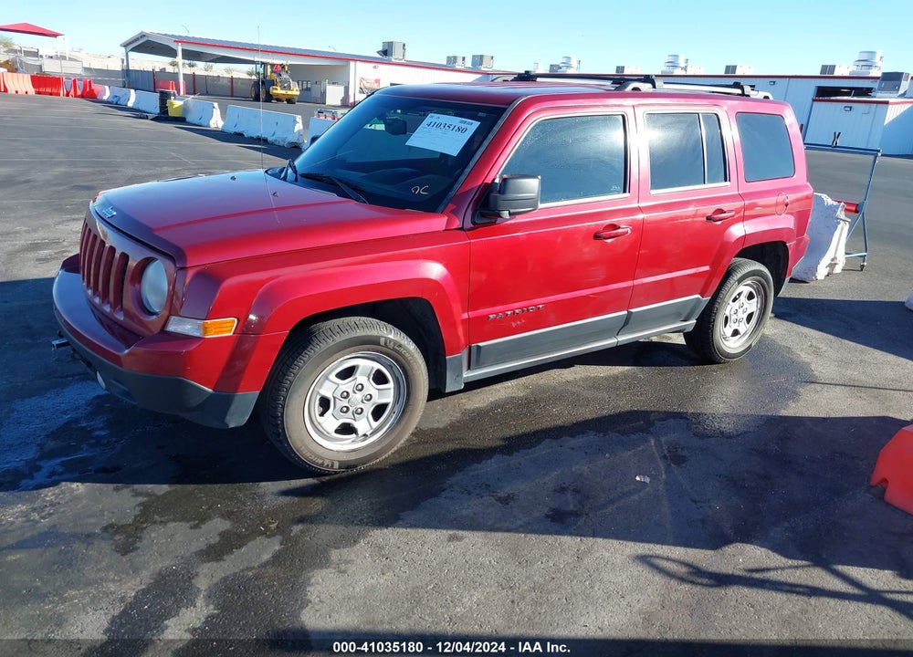 2014 JEEP PATRIOT SPORT VIN: 1C4NJPBBXED606805