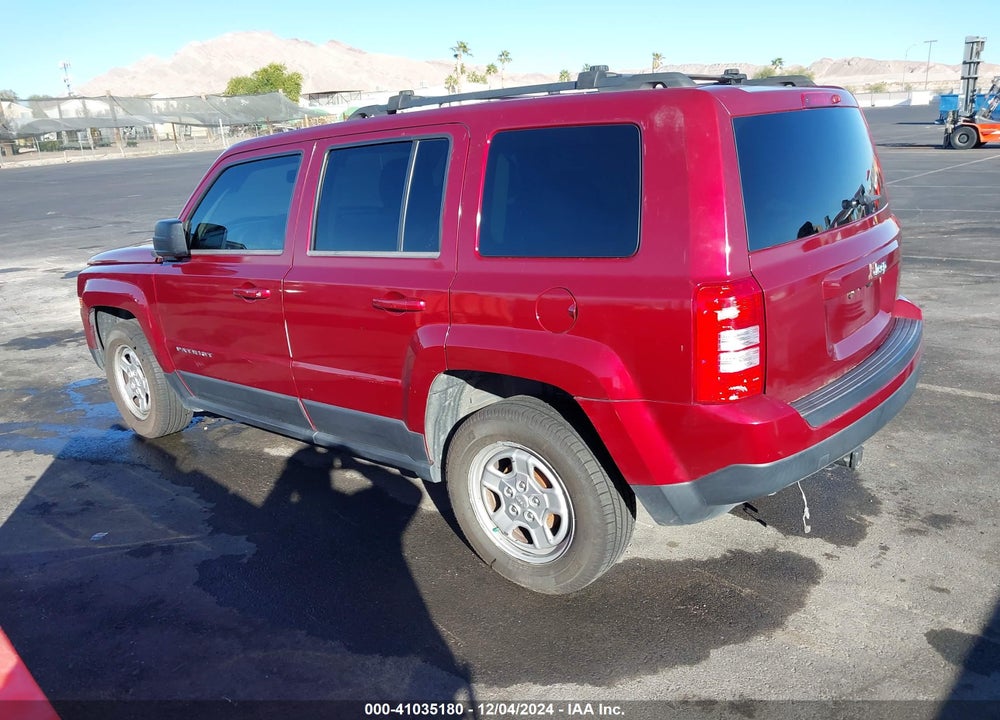 2014 JEEP PATRIOT SPORT VIN: 1C4NJPBBXED606805