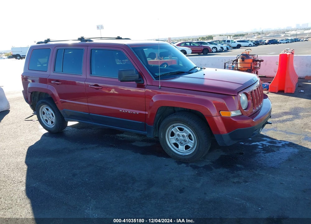 2014 JEEP PATRIOT SPORT VIN: 1C4NJPBBXED606805