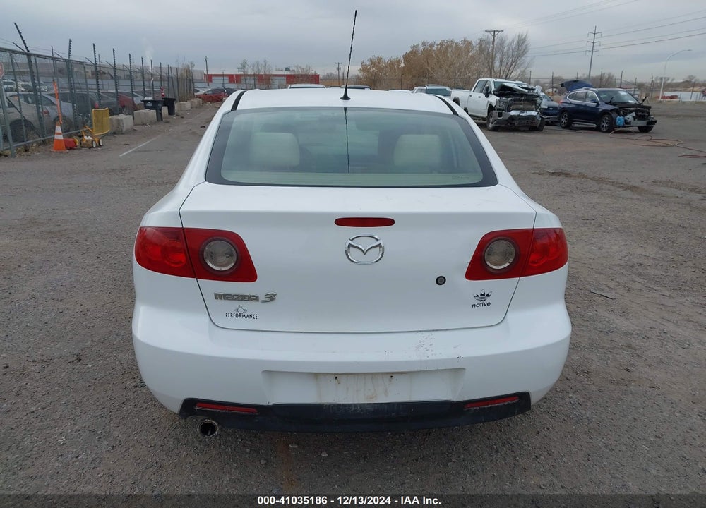 2004 MAZDA 3 I VIN: JM1BK12FX41142785