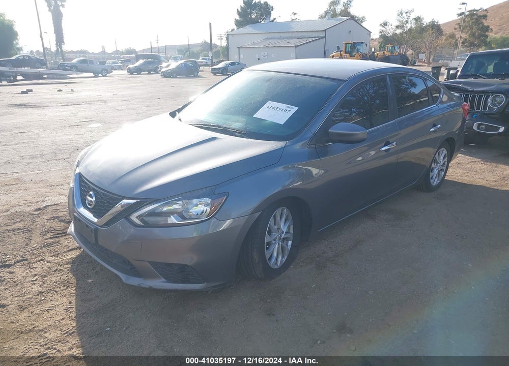 2018 NISSAN SENTRA SV VIN: 3N1AB7AP8JL646638