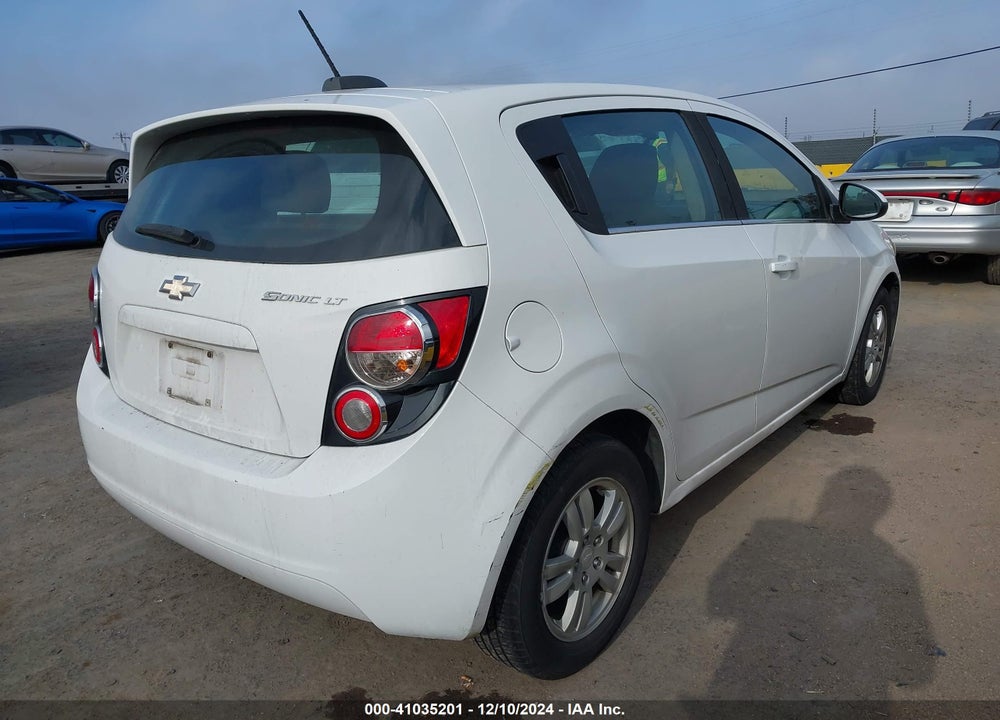 2015 CHEVROLET SONIC VIN: 1G1JC6SH5F4173881